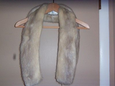 Vintage Mink Fur Collar Stole