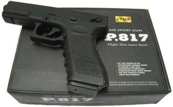 Metal Airsoft Gun P 817 Glock Pistol Replica Hot