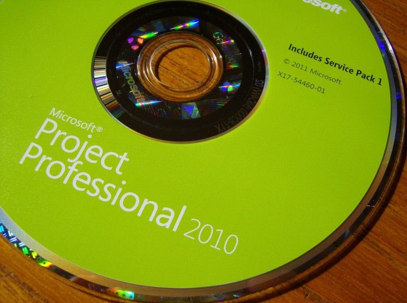 Microsoft Project Professional 2010 SP1 Brand New