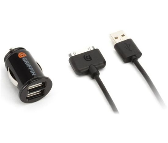 in1 IPHONE PAD OR POD Power Jolt Quick Car Charger w/Dock Cable SALE