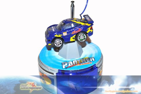 New Mini Micro Radio Remote Control RC Racing Car Blue