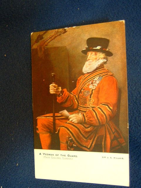 Yeoman of the Guard. By Sir J.E. Millais. Seen in the Tate Gallery