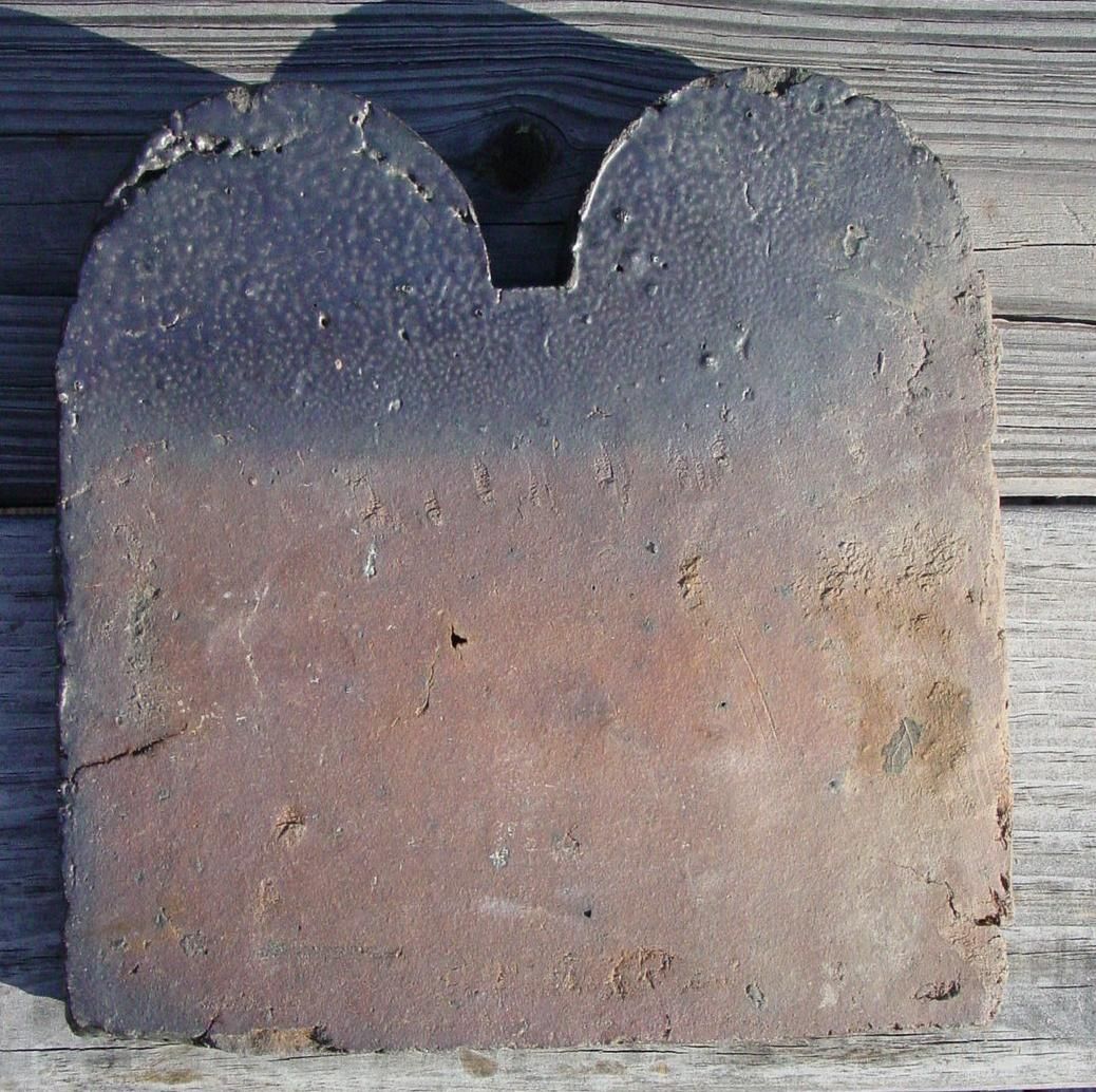 1800s Handmade Slave Tile Milledgeville GA RARE