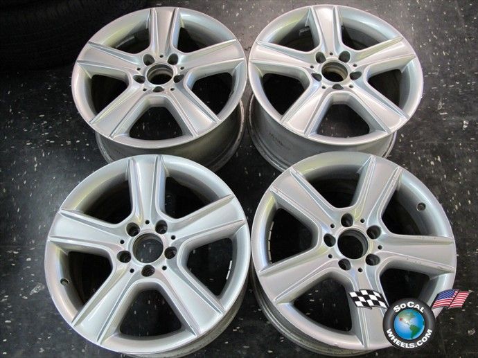 Four 10 12 Mercedes MBZ C300 C350 Factory 17 Wheels Rims 85099 85100