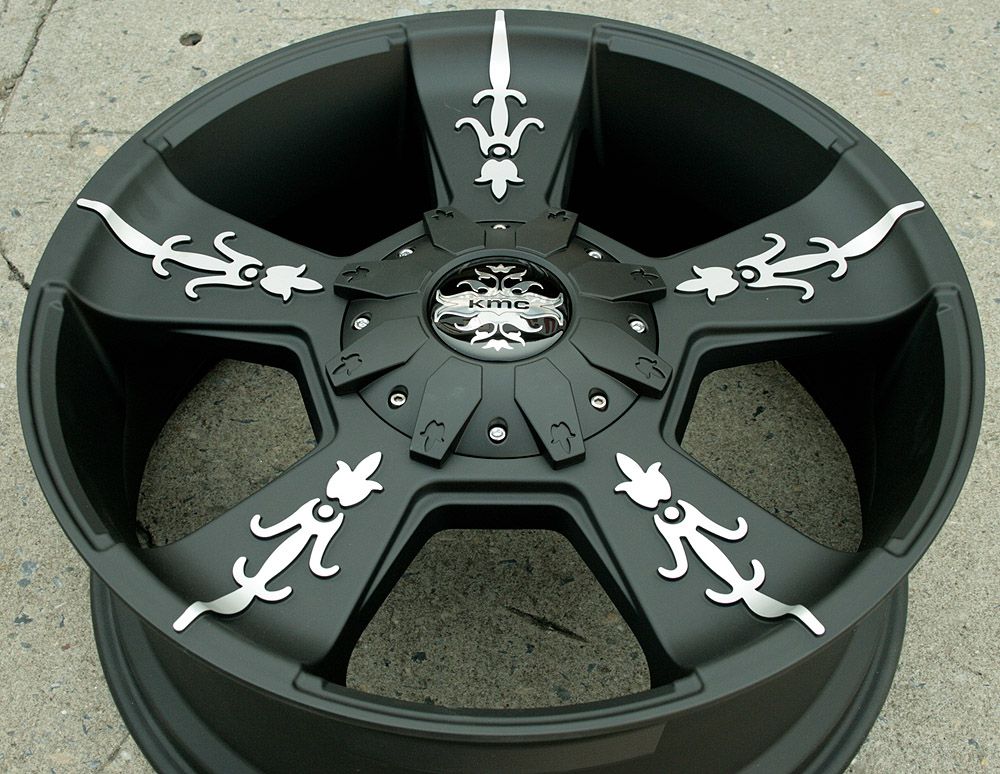 22 Black Rims Wheels GMC Yukon Denali XL 07 Up 22 x 9 0 6H 30