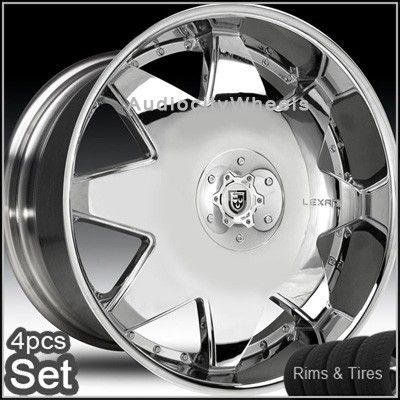 26WHEELS Tires RIMS300C Magnum Charger Lexani