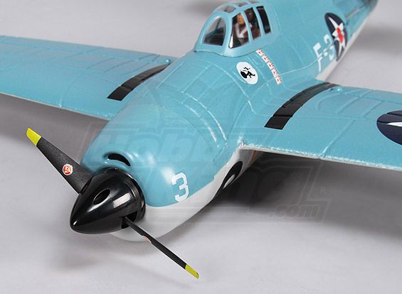 F4F Wildcat Funfighter RC Airplane Mini Pocket Rocket PNP New