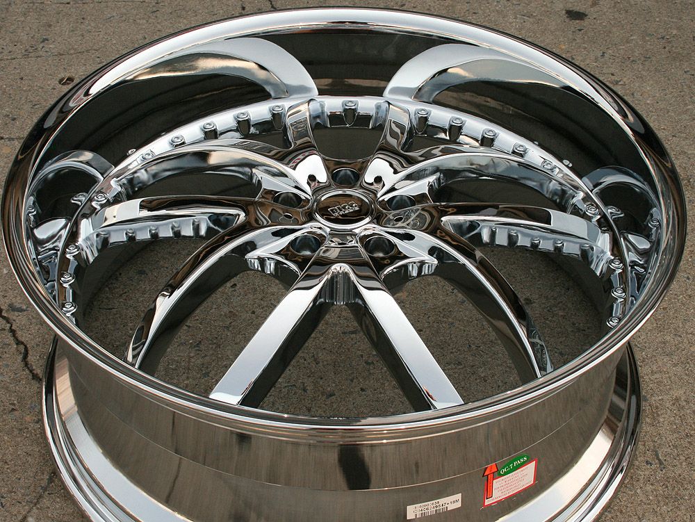 Bigg Style 406 24 Chrome Rims Wheels Chrysler 300 300C V6 V8 24 x 9 5