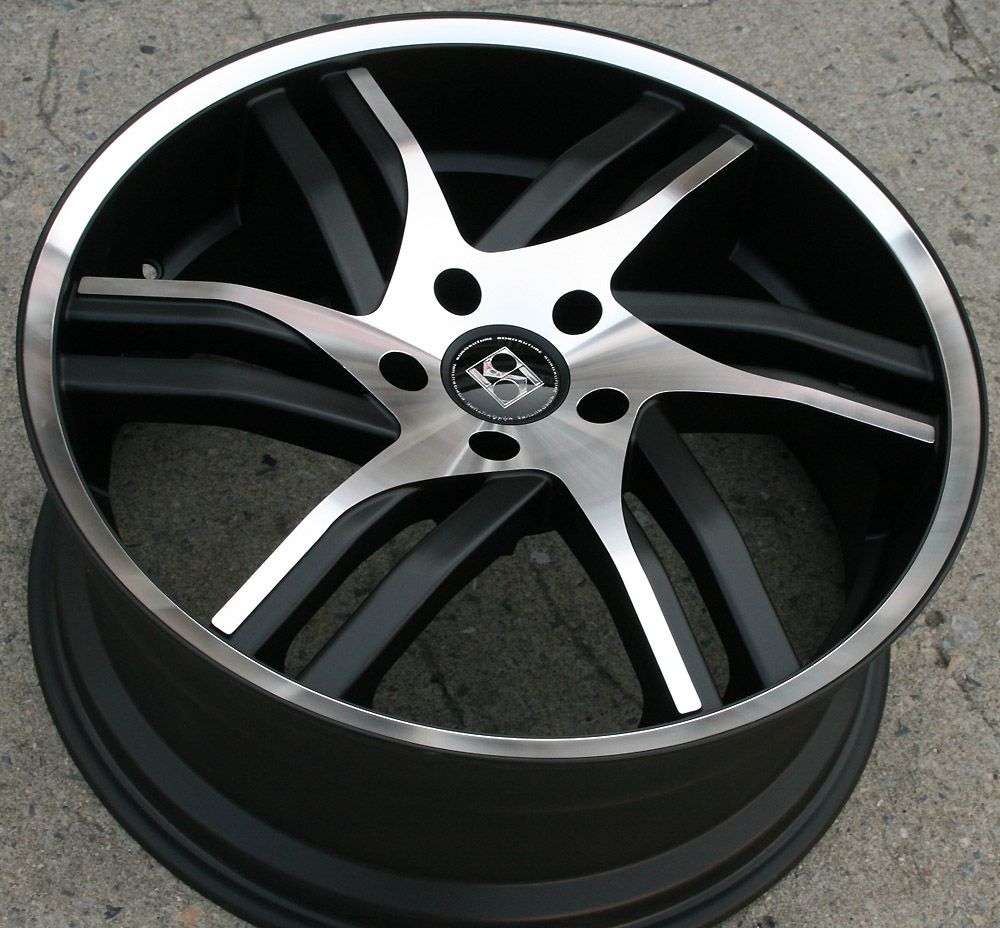 KUTURE SPLINE 20 BLACK RIMS WHEELS GMC TERRAIN 10 up / 20 X 10 5H +25