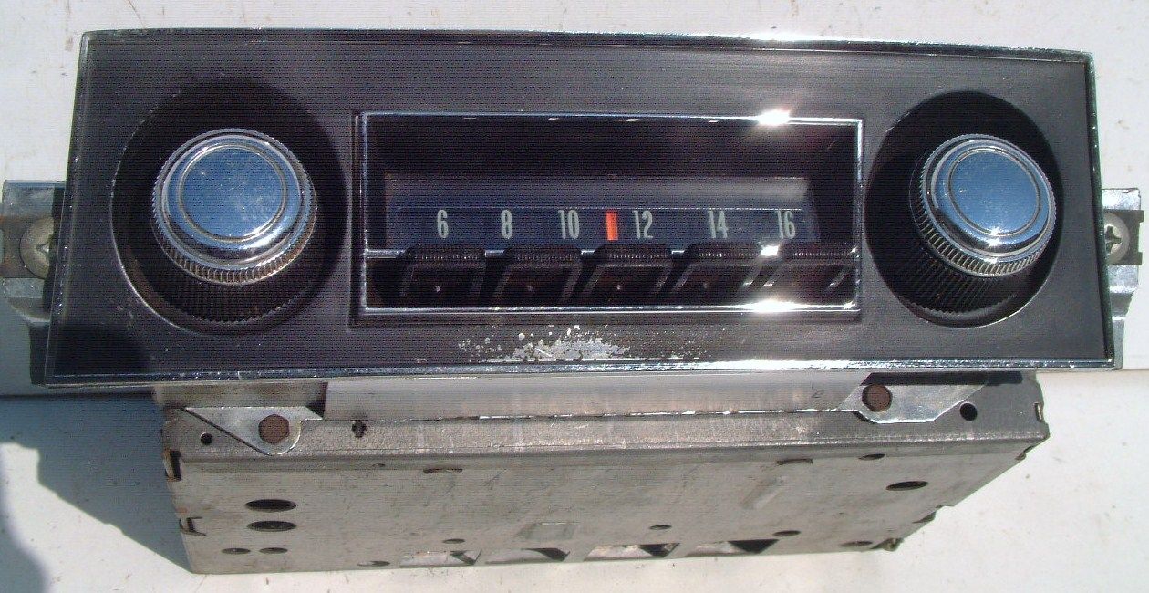 67 68 1967 Firebird 1968 Camaro Am Radio Face Bezel