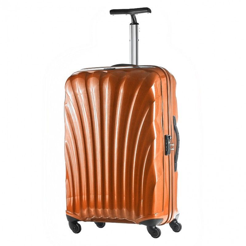 Samsonite Cosmolite Carry on Luggage Spinner 79cm 29inch Orange New