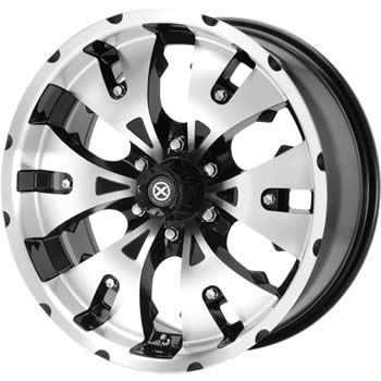 20x8 5 Diamond Cut Wheels Rims Mace 6x135