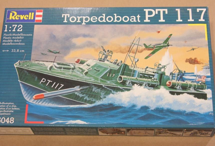 Revell Torpedo Boat PT 117 1 72 Scale New