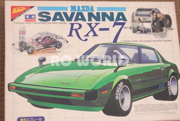 Nichimo 1 12 RC Mazda RX7 Savanna New in Box