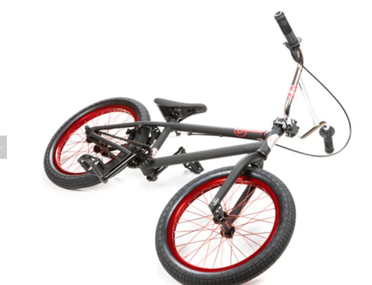 2013 United Bike Co SU18 Flat Black Red Chrome 18 inch BMX Fit Su