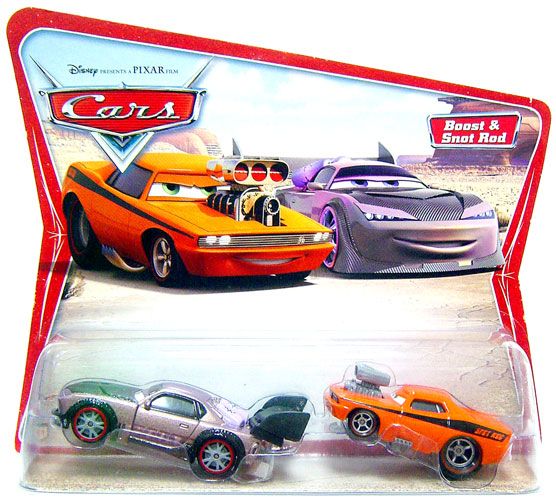 Disney Cars Boost and Snot Rod Diecast Set