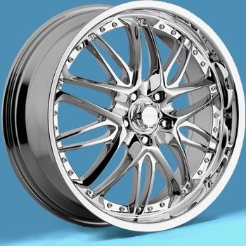 17 inch Menari Inferno Chrome Wheels Rims 5x4 25 5x108