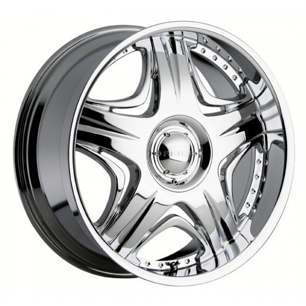 26 inch Akuza Sting Chrome Wheels Rims 5x5 5 5x139 7