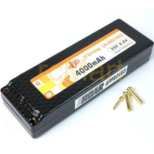 Intellect (#IP FR2S4000V3) Li Fe Battery 4000mah 6.6v 35C for 1/10 Car