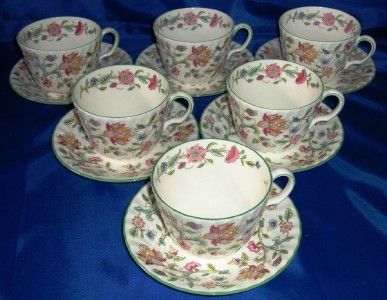 Superb Minton Haddon Hall Tea Cup s Saucer S