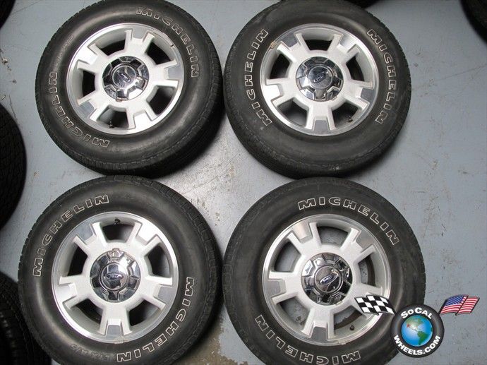 03 12 Ford F150 Factory 17 Wheels Tires Rims 3781 Michelin 255 65 17