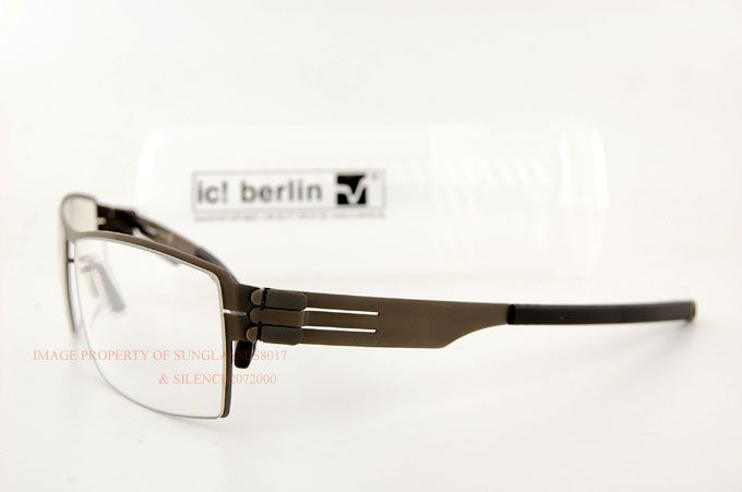 Brand New ic berlin Eyeglasses Frames Model nufenen medium Color
