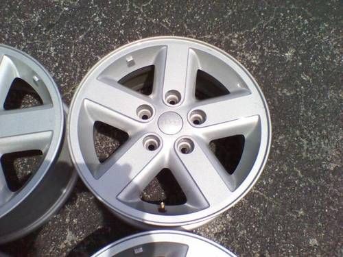 Four 2005 2007 Jeep Wrangler 16 Wheels Rims