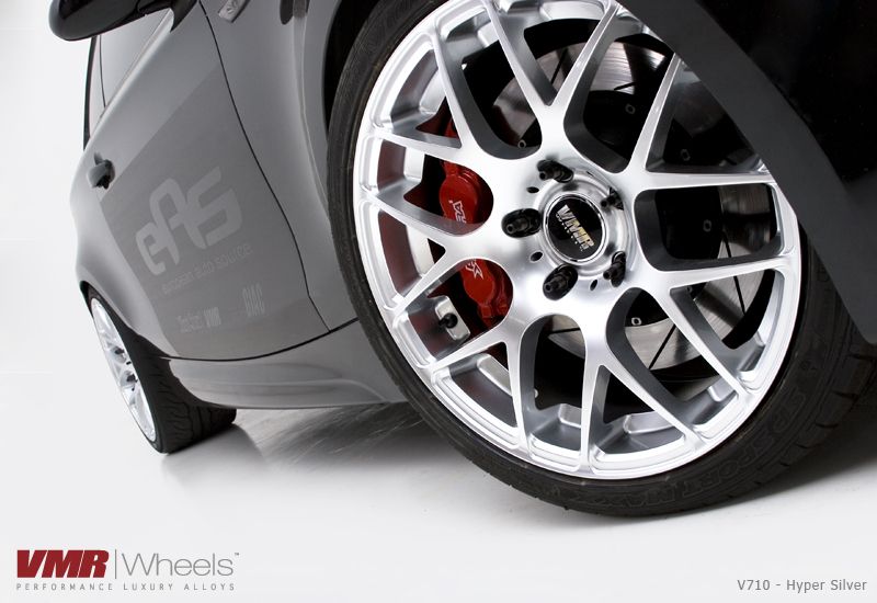 18x8 5 9 5 VMR 710 Staggered Hyper Silver Wheel 5x120 Fit BMW 1 Series