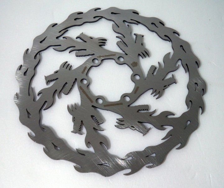 Dirty Dog Dragon Disc Brake Rotor Full CNC 1pcs 160mm