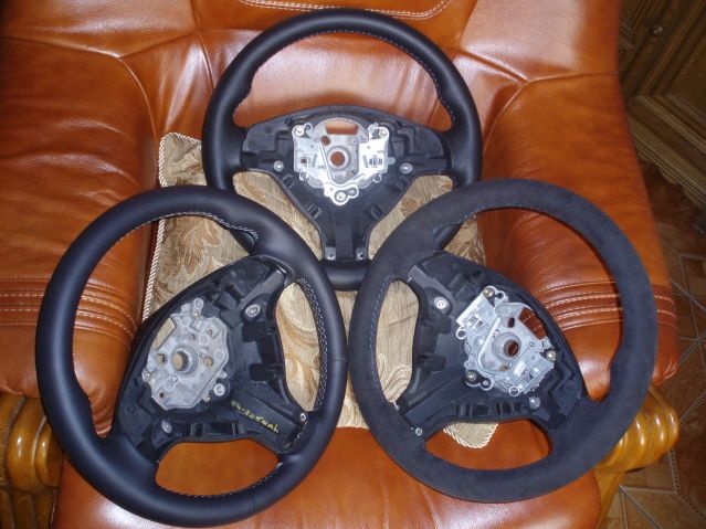 BMW E34 E36 M3 Z3 E39 New Leather M Stich Sport Steering Wheel