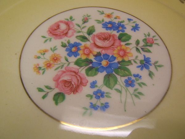 Steubenville Monticello 3 Salad Plates Floral STB264