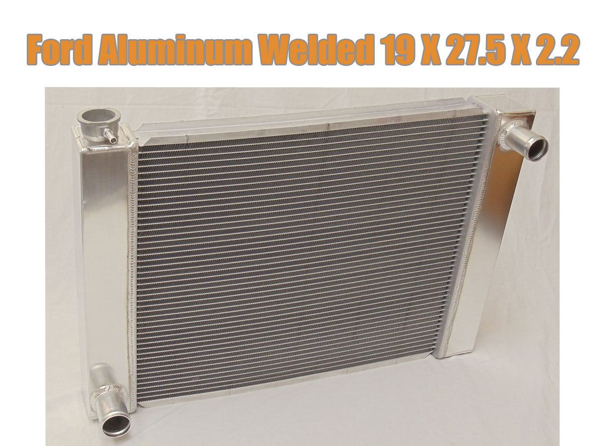 Universal Ford Mopar Fabricated Aluminum Radiator 31in x 19in X3IN