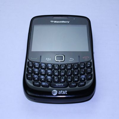 Rim Blackberry Curve 8520 at T Black Fair Condition Smartphone