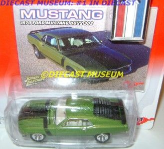 1970 70 Ford Boss 302 Mustang Diecast Johnny JL