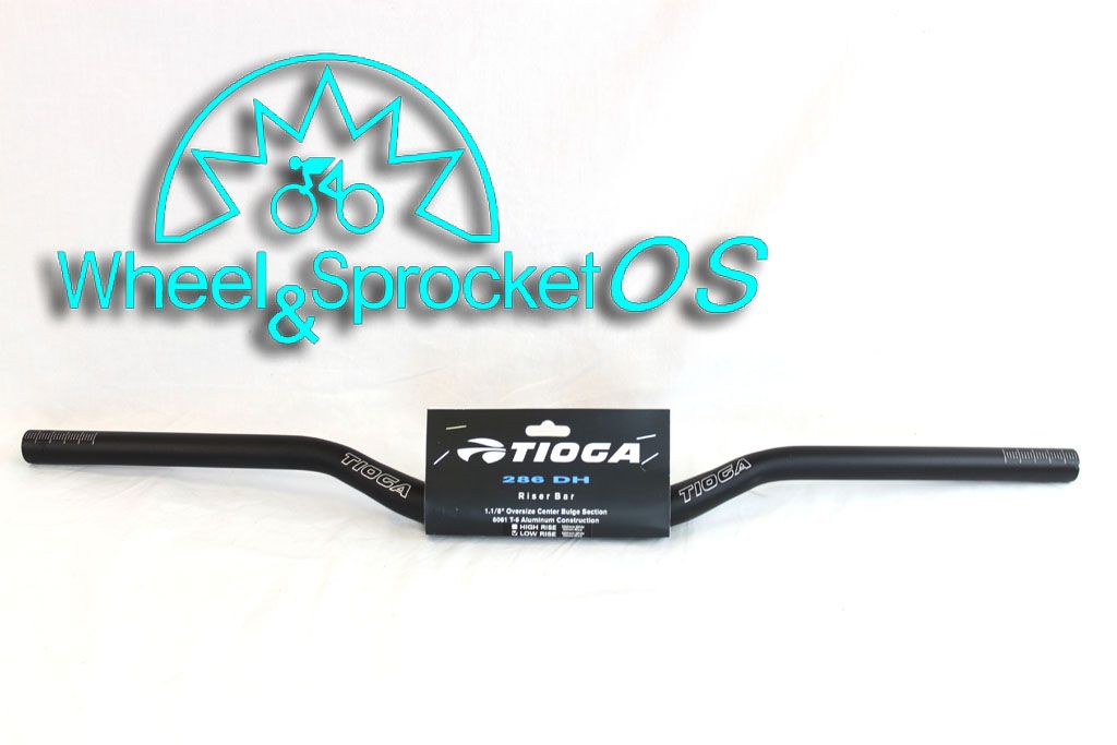 Tioga 286 35mm Rise 28 6mm Downhill Mountain Bike Handlebar 1 1 8