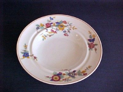 Ahrenfeldt AHR336 Limoges Birds Floral Butter Bowl