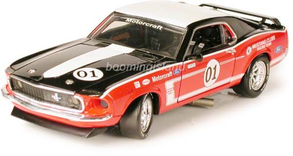 24 Diecast 1969 Mustang Boss 429 302 Racer