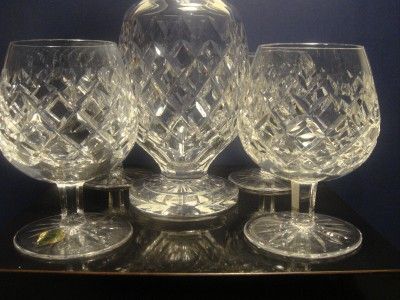 Waterford Balloon Brandy Glasses and Decanter Powerscourt