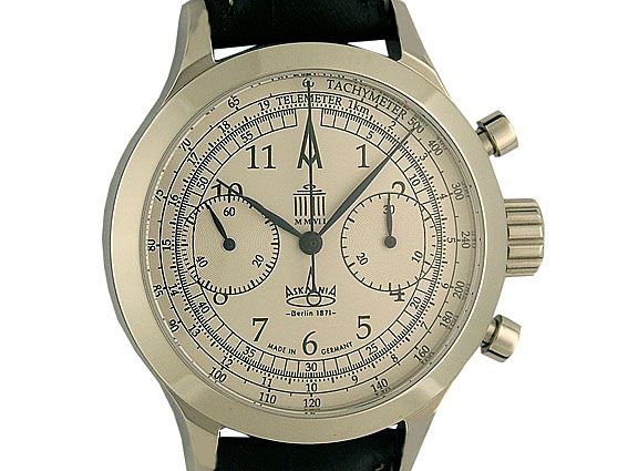 Askania Quadriga 2007 Chrono Limitiert 39mm UVP3495 NEU