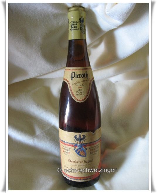 Alter Wein  Jahrgang 1976 Chevalier de Bayard   Franzsösicher