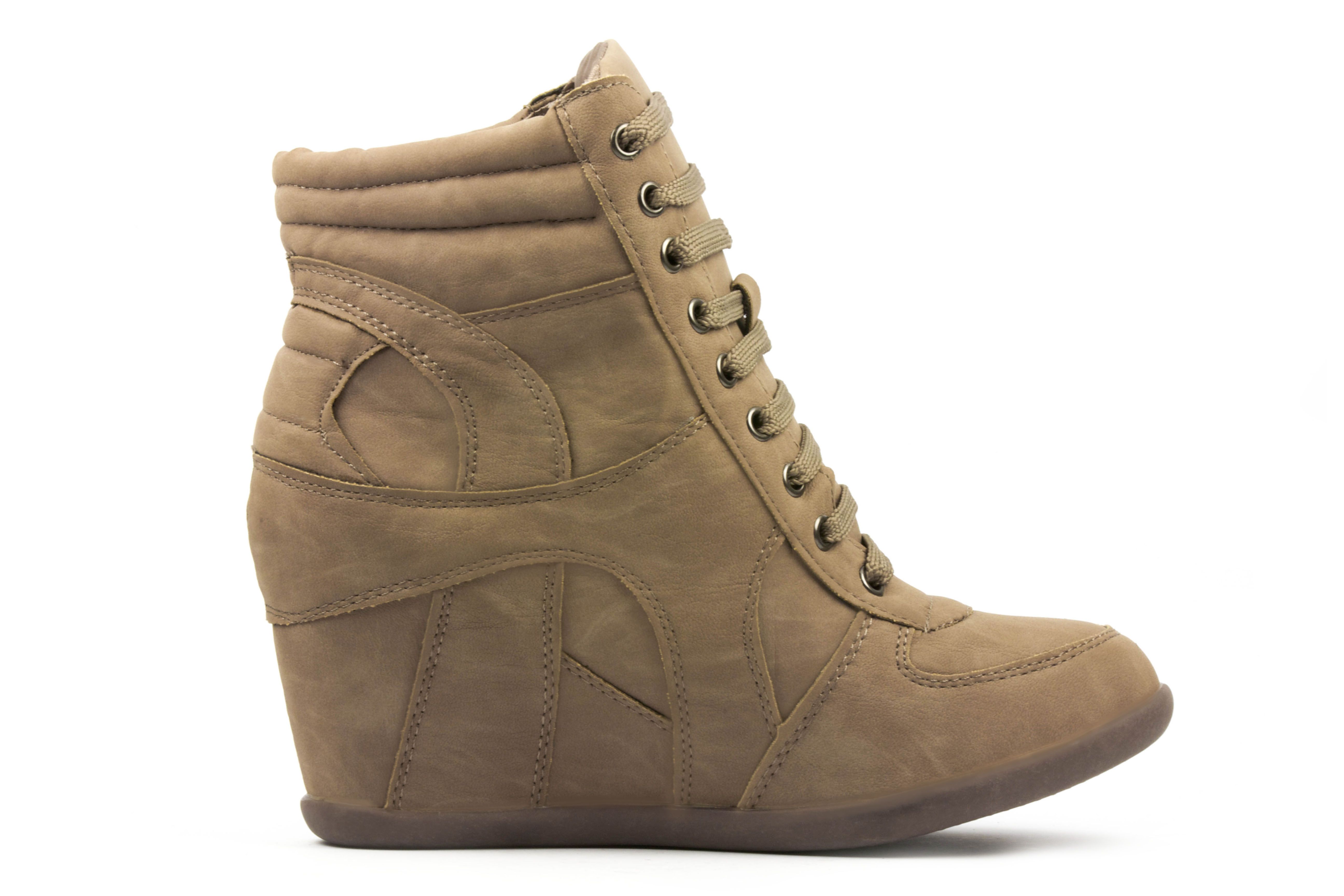 Neu Sneaker Gr.36 41 Schuhe Stiefeletten Wedges Keilabsatz Stiefel