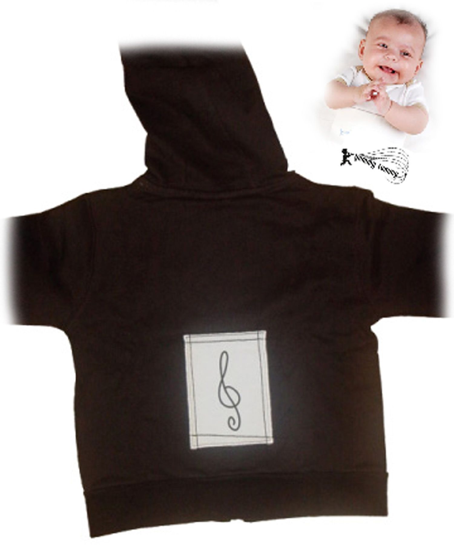 Yummy Tummy by Sarah Connor Babyjacke SWEATJACKE Kinder Jacke Braun