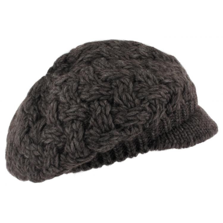 McBURN WINTERMÜTZE BASKENMÜTZE BASKE Strickbaske MÜTZE STRICKCAP