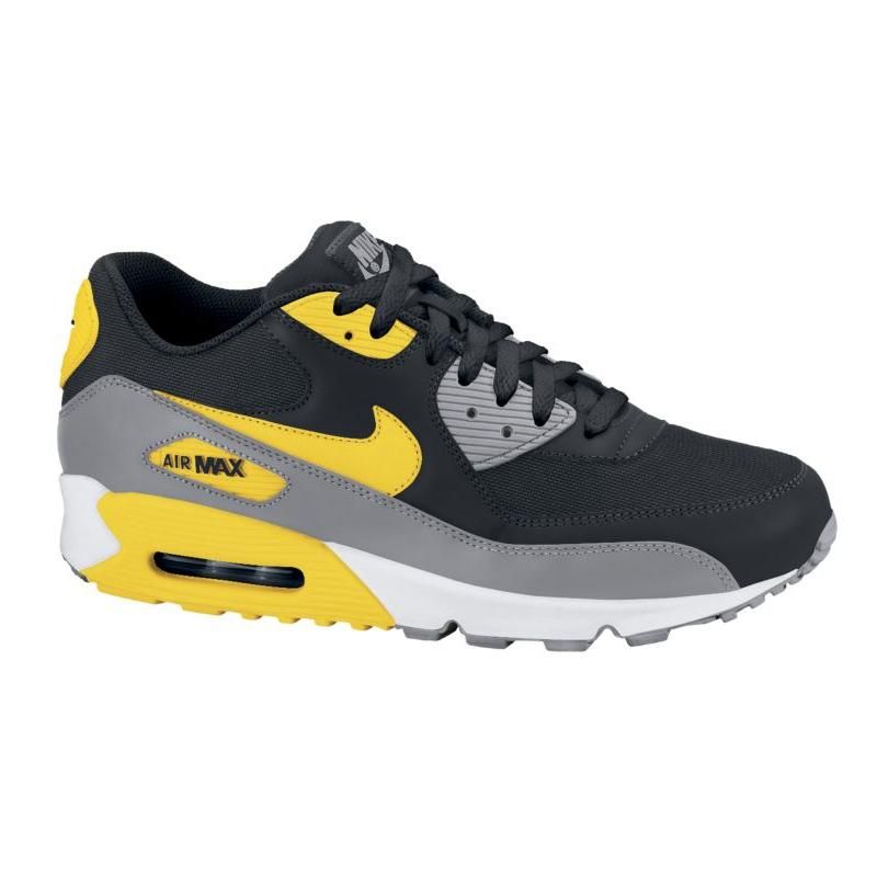 NIKE AIR MAX 90 SCHUHE SCHWARZ/GELB 45 US 11