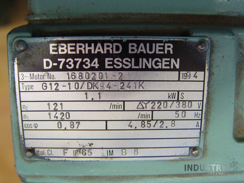 BAUER G22 10/DK94 241 GETRIEBEMOTOR G2210DK94241