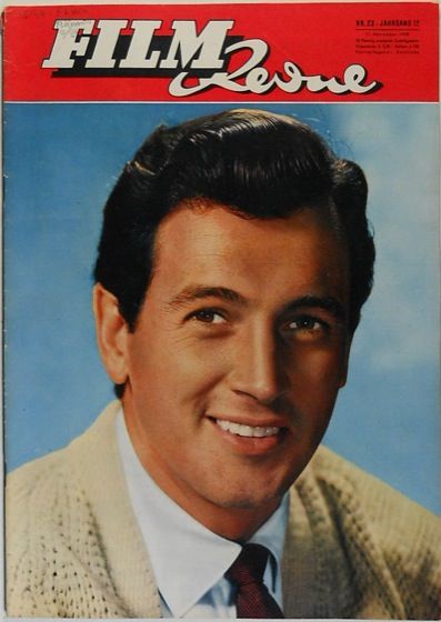 FILMREVUE #23/1958 * ROCK HUDSON * FILMZEITSCHRIFT