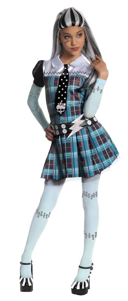 Original Lizenz Monster High Frankie Stein Kostüm Monsterhigh Monster