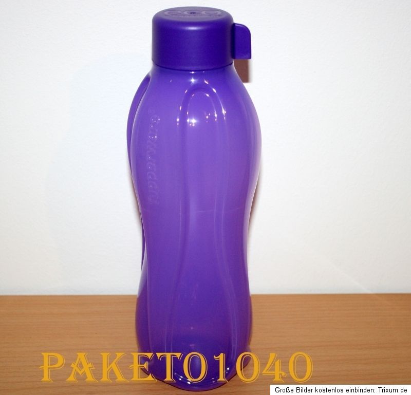 Tupperware Trinkflasche Eco Easy 1,0L Lila NEU