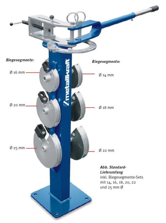 Metallkraft Biegemaschine RB 30, zum kalten Ziehbiegen