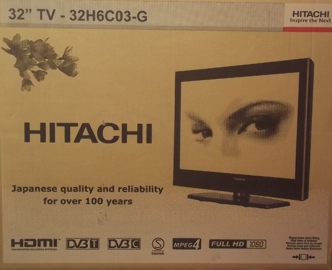 NEU & OVP Hitachi 32 H3C03 G 81,3 cm (32 Zoll) LCD Backlight Fernseher